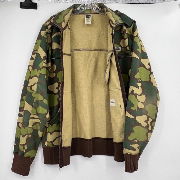 Men’s Rare The North Face Camo Jacket Rare “Never Stop Exploring” Must Have - Picture 3 of 12